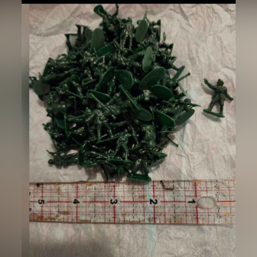 Green Toy Soldier Figures